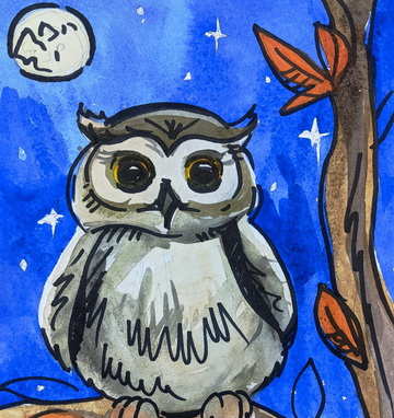 Мастер-класс «Лунная ночь»